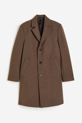 Mantel aus Wollmix Dunkelbeige, Mäntel in Größe XL. Farbe: - H&M - Modalova