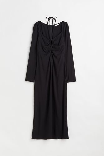 Bodycon-Kleid mit Neckholder Schwarz, Alltagskleider in Größe S. Farbe: - H&M - Modalova