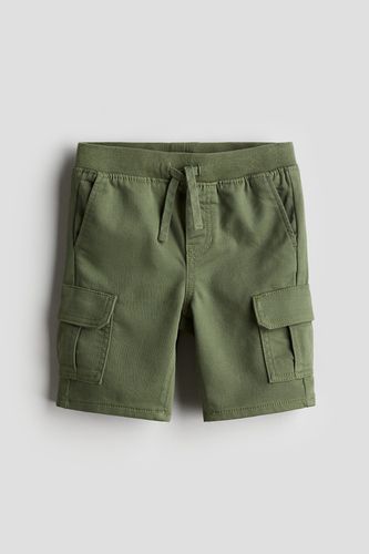 Cargoshorts Khakigrün in Größe 92. Farbe: - H&M - Modalova