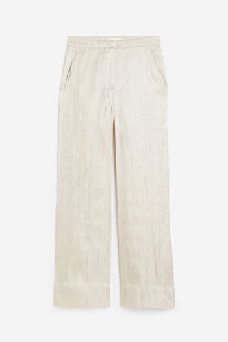 Leichte Hose Hellbeige, Anzughosen in Größe 38. Farbe: - H&M - Modalova