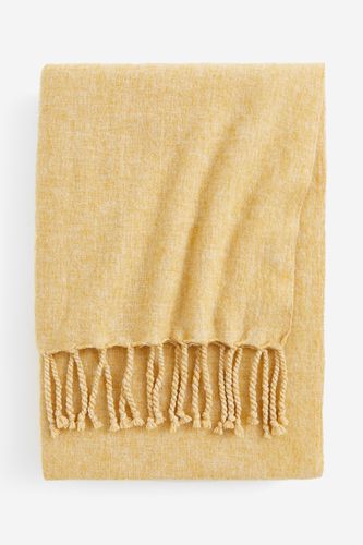 Decke aus Wollmischung Gelb, Decken in Größe 130x170 cm. Farbe: - H&m Home - Modalova