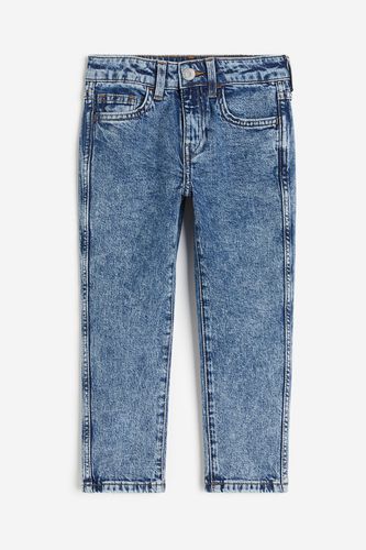 Relaxed Tapered Fit Jeans Washed Denimblau in Größe 98. Farbe: denim blue - H&M - Modalova