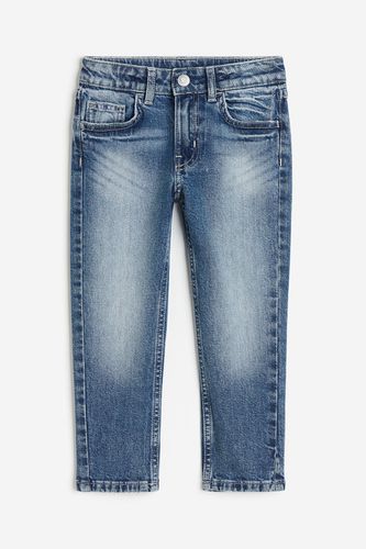 Relaxed Tapered Fit Jeans Dunkles Denimblau in Größe 140. Farbe: - H&M - Modalova