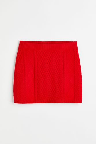 Zopfstrickpullover Rot, Röcke in Größe XXXL. Farbe: - H&M - Modalova