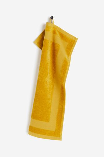 Gästehandtuch aus Velours Gelb, Handtücher in Größe 30x50 cm. Farbe: - H&m Home - Modalova