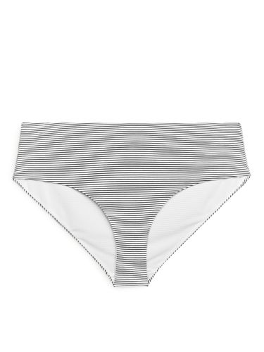 Gestreiftes Bikinihöschen Weiß/Blau, Bikini-Unterteil in Größe 36. Farbe: - Arket - Modalova