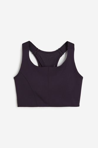 Sport-BH aus DryMove™ High Support Dunkles Pflaumenlila, Sport-BHs in Größe 4XL. Farbe: - H&M - Modalova