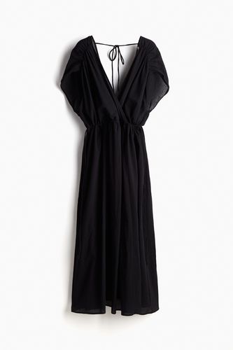 Baumwollkleid in Oversize-Passform Schwarz, Alltagskleider Größe XL. Farbe: - H&M - Modalova