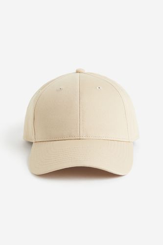 Cap aus Baumwolltwill Beige, Caps in Größe Onesize. Farbe: - H&M - Modalova