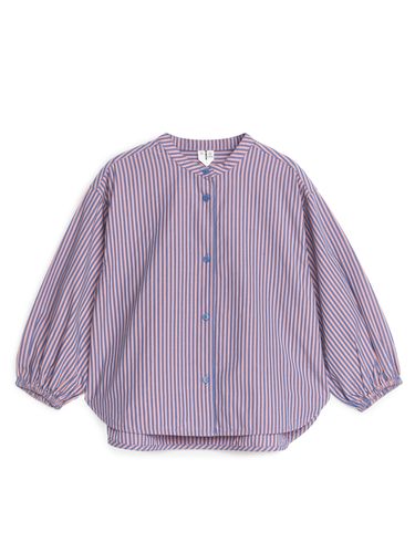 Legere Baumwollbluse Blau/Rosa, T-Shirts & Tops in Größe 140. Farbe: - Arket - Modalova