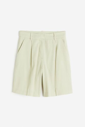 Bermudashorts aus Twill Hellgrün in Größe 34. Farbe: - H&M - Modalova