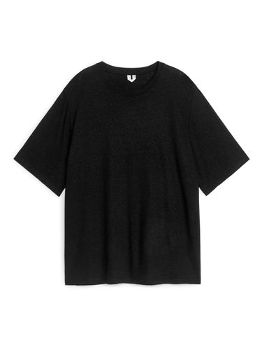 Oversized Linen-blend T-shirt , Tops in Größe XXS - Arket - Modalova