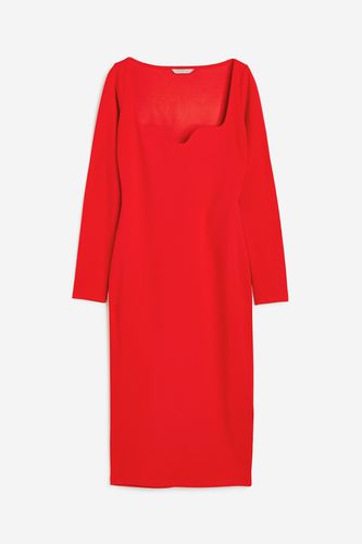 Bodycon-Kleid Rot, Alltagskleider in Größe L. Farbe: - H&M - Modalova