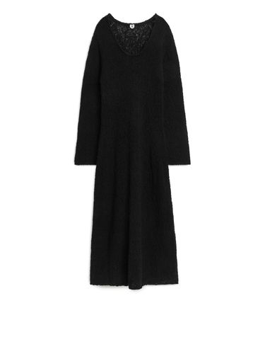 Maxi-Kleid aus Bouclé Schwarz, Alltagskleider in Größe S. Farbe: - Arket - Modalova