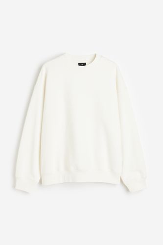 Baumwollsweatshirt Oversized Fit Weiß, Sweatshirts in Größe XL. Farbe: - H&M - Modalova
