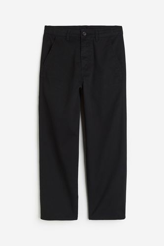 Chino Relaxed Fit Schwarz, Chinohosen in Größe 140. Farbe: - H&M - Modalova