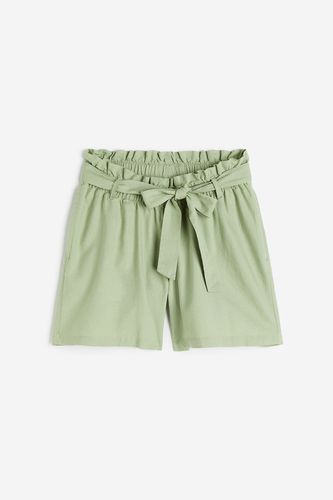 MAMA Before & After Shorts aus Leinenmischung Pistaziengrün, Unterwäsche in Größe M. Farbe: - H&M - Modalova
