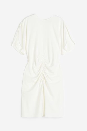 Kleid mit geschlitzten Ärmeln Weiß, Alltagskleider in Größe XS. Farbe: - H&M - Modalova
