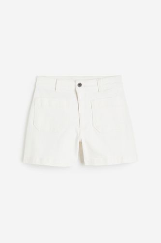 Jeansshorts Weiß in Größe 48. Farbe: - H&M - Modalova