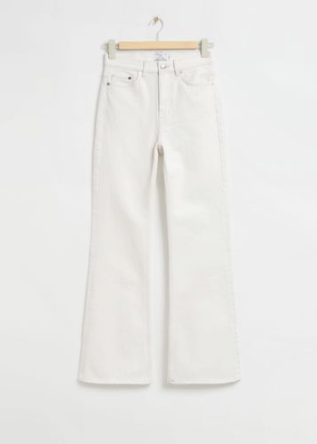 Flared Jeans Weiß, Straight in Größe 27/32. Farbe: - & Other Stories - Modalova