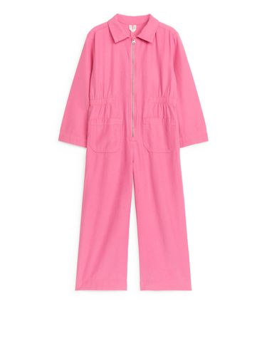 Jumpsuit aus Lyocell und Baumwolle Rosa, Jumpsuits in Größe 140. Farbe: - Arket - Modalova