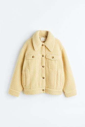 Jacke aus Teddyfleece Hellbeige, Jacken in Größe XS. Farbe: - H&M - Modalova
