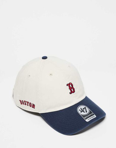 Boston Red Sox - Cappellino navy con cupola a contrasto - 47 Brand - Modalova