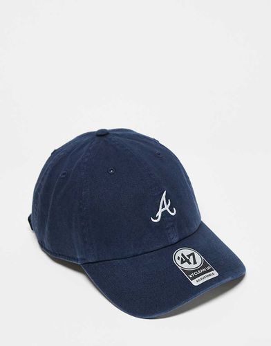 Oakland Athletics - Cappellino navy slavato con logo piccolo - 47 Brand - Modalova