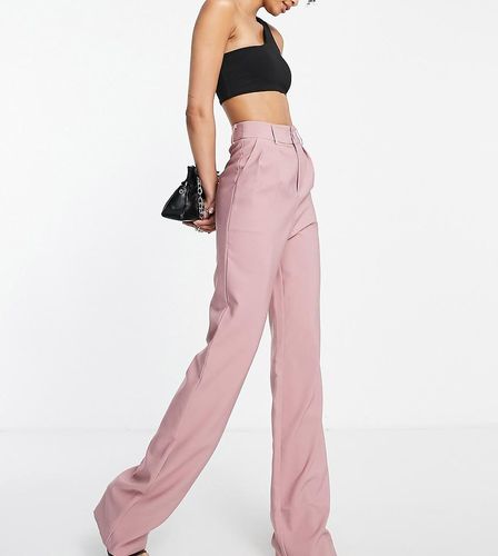 Th + Reckless Tall - Pantaloni da abito con fondo ampio color visone - 4th & Reckless Tall - Modalova