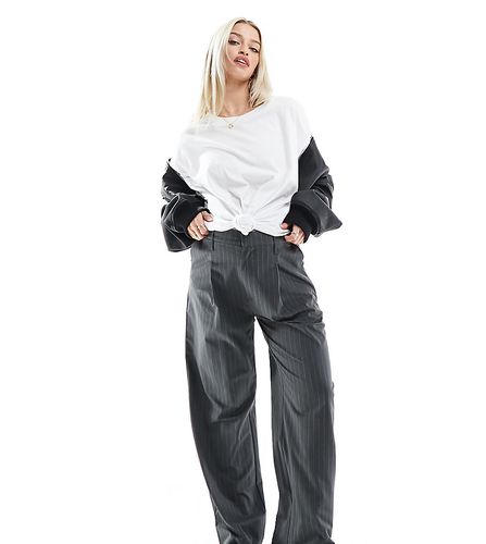 Cotton On Maternity - Pantaloni da abito comodi grigio gessato - Cotton:On - Modalova