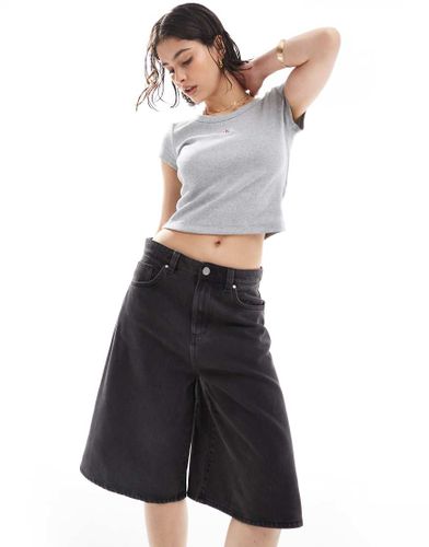 Bermuda ample en jean - effet usé - Cotton On - Modalova