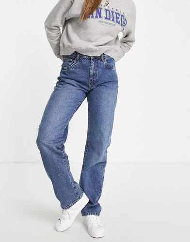 Cotton On - Jeans dritti ampi blu lavaggio scuro - Cotton:On - Modalova