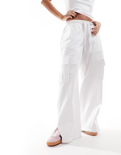 Cotton On - Pantaloni cargo estivi comodi bianchi in lino - Cotton:On - Modalova