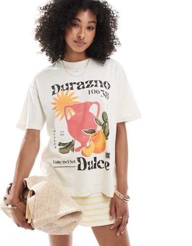 T-shirt à motif graphique - Noix de coco - Cotton On - Modalova