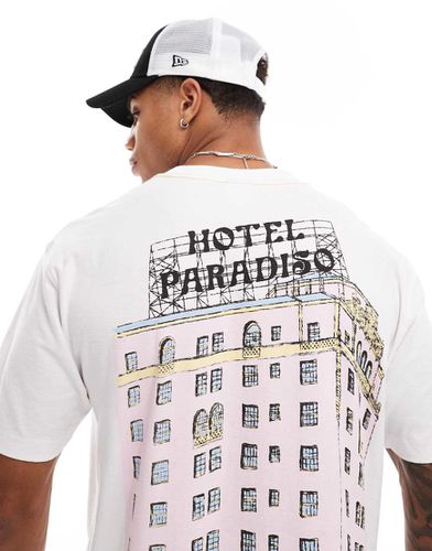 Cotton On - T-shirt oversize con stampa grafica "Hotel Paradiso" - Cotton:On - Modalova