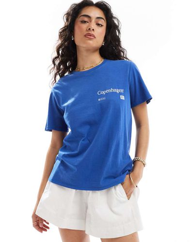 Cotton On - T-shirt oversize con grafica "Copenhagen" rétro - Cotton:On - Modalova