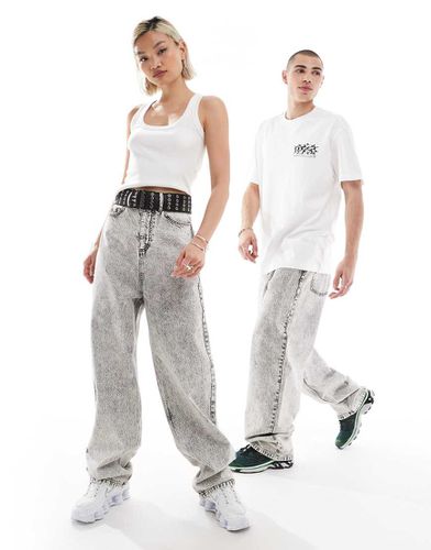 X001 Antifit - Jeans unisex slavato - Collusion - Modalova