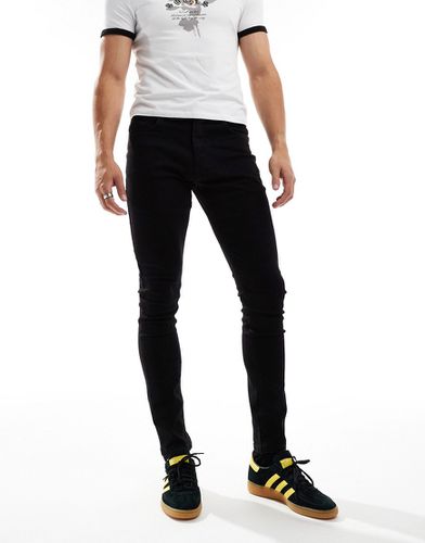 X001 - Jeans skinny neri a vita medio alta - Collusion - Modalova
