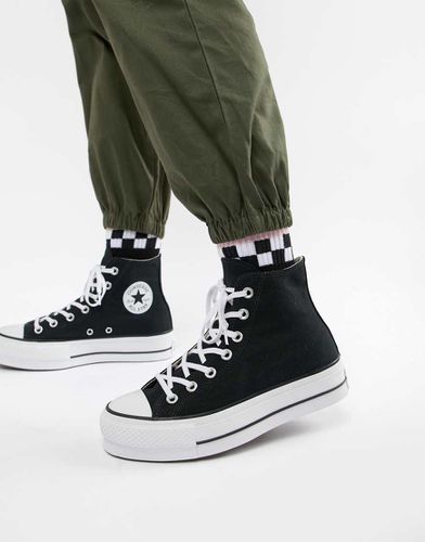 Chuck Taylor All Star Lift - Sneakers alte nere con plateau - Converse - Modalova