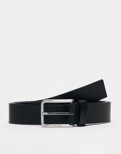 Cintura in pelle nera da 35 mm - Calvin Klein - Modalova