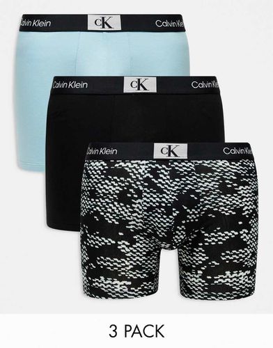 CK 96 - Confezione da 3 paia di boxer in cotone - Calvin Klein - Modalova