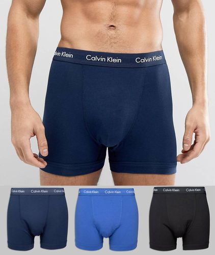 Confezione da 3 boxer aderenti in cotone elasticizzato - Calvin Klein - Modalova