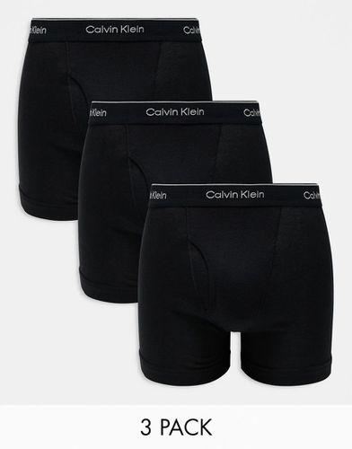 Cotton Classics - Confezione da 3 boxer neri - Calvin Klein - Modalova