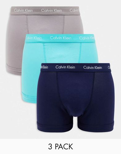 Cotton Stretch - Confezione da 3 boxer aderenti - Calvin Klein - Modalova