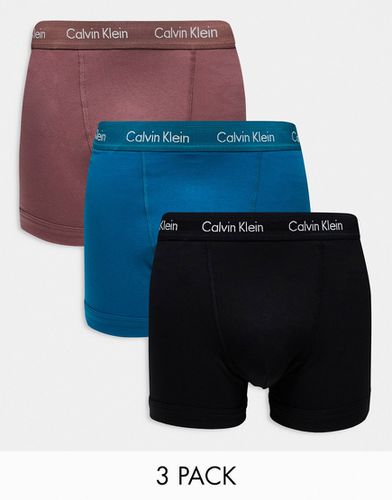 Cotton Stretch - Confezione da 3 boxer aderenti - Calvin Klein - Modalova