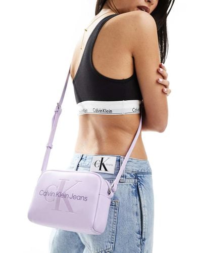 Camera bag lilla con logo - Calvin Klein Jeans - Modalova