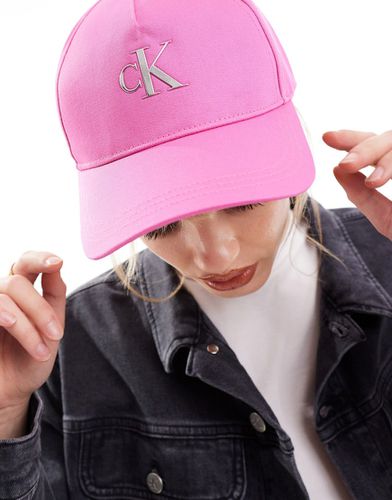 Cappellino con visiera con monogramma - Calvin Klein Jeans - Modalova
