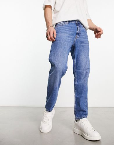 Dad jeans dritti lavaggio medio - Calvin Klein Jeans - Modalova