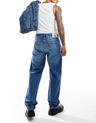 Jeans dritti anni '90 lavaggio chiaro - Calvin Klein Jeans - Modalova