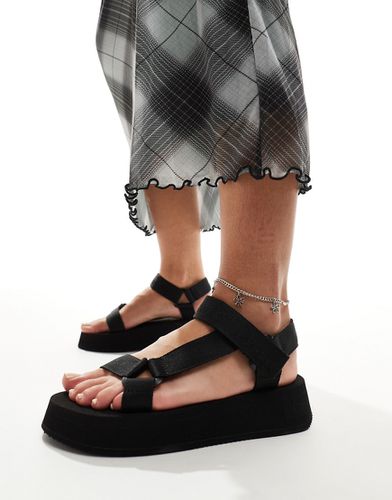 Sandali neri con fascette - Calvin Klein Jeans - Modalova
